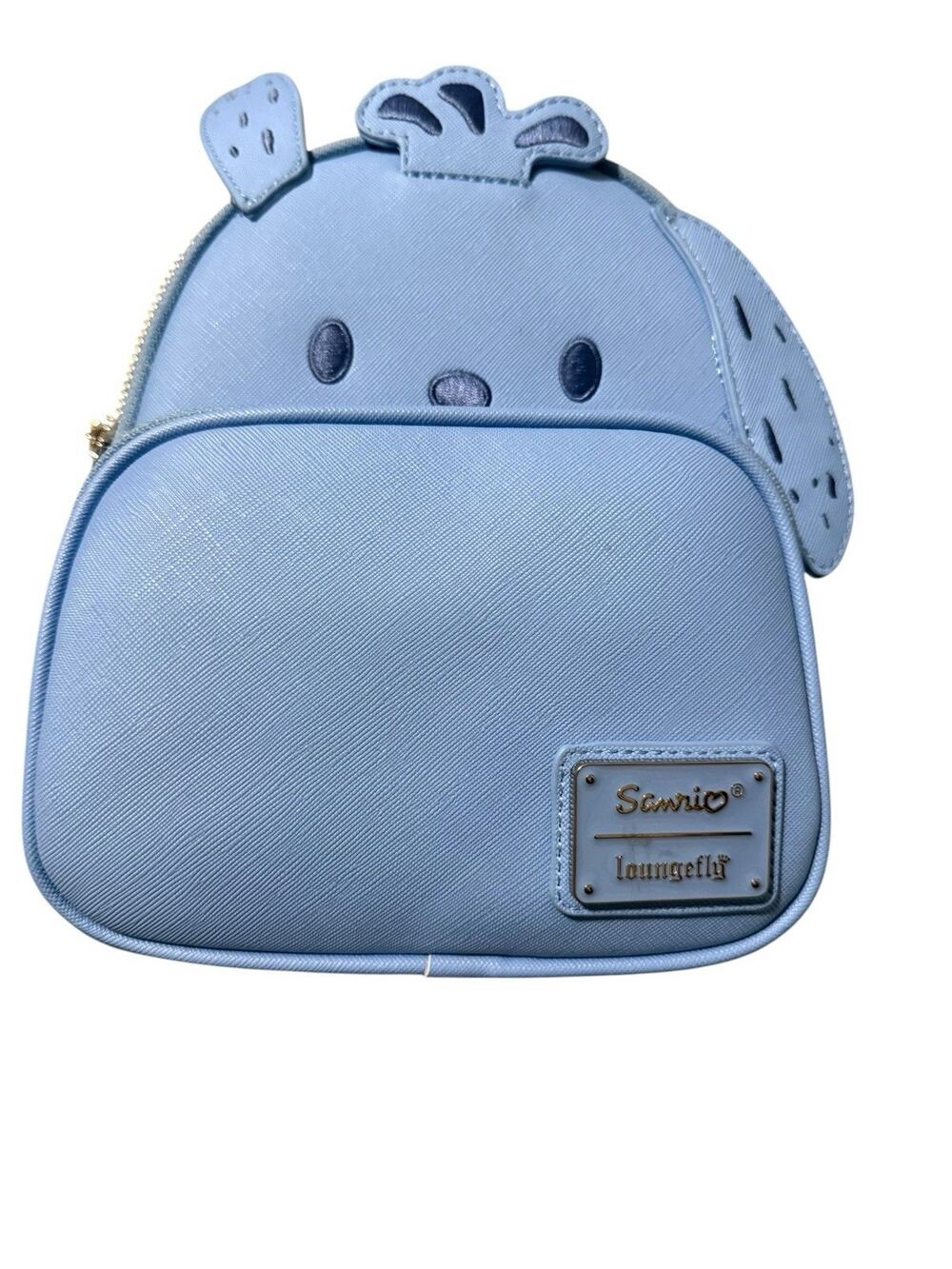Loungefly Sanrio Pochacco Blue Convertible Mini Backback Hello Kitty NEW NWT